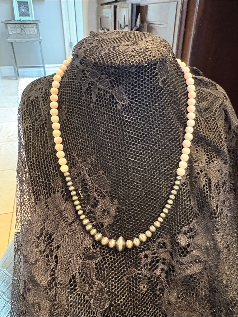 Conch Navajo Pearls